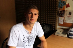 Dženan Osmanović mladi nogometaš FK Željezničara - razgovor